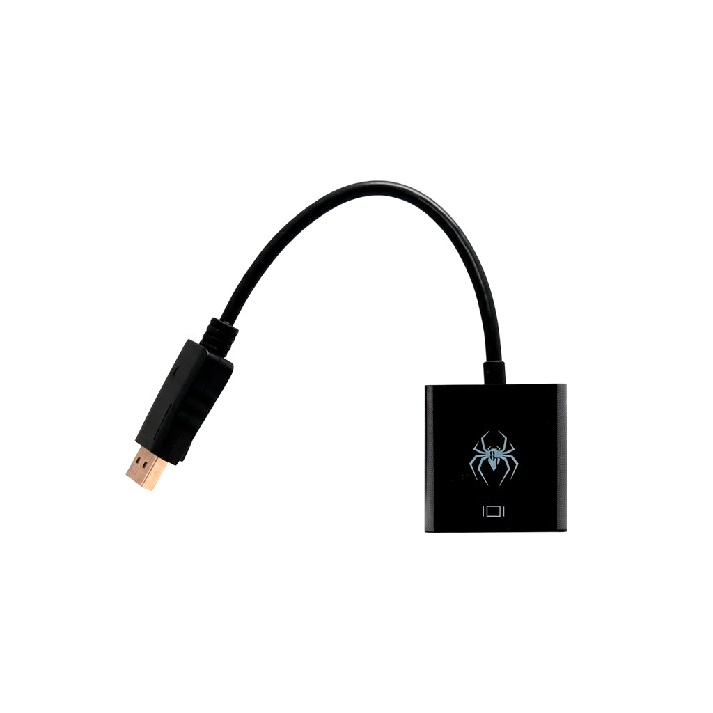 Adaptador DisplayPort macho a VGA hembra Spidertec