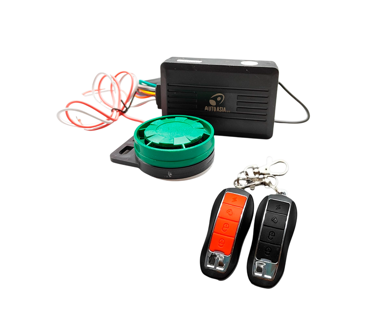 Alarma anti robo 10 cables con control Auto Asia