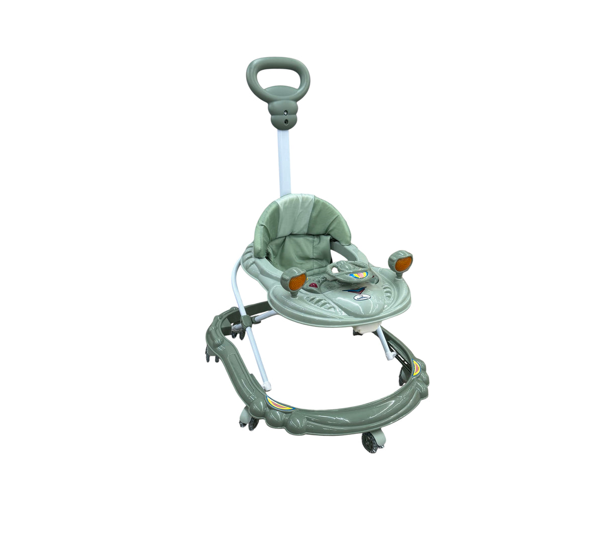 Andadera con guia diseño volante Bebesitos