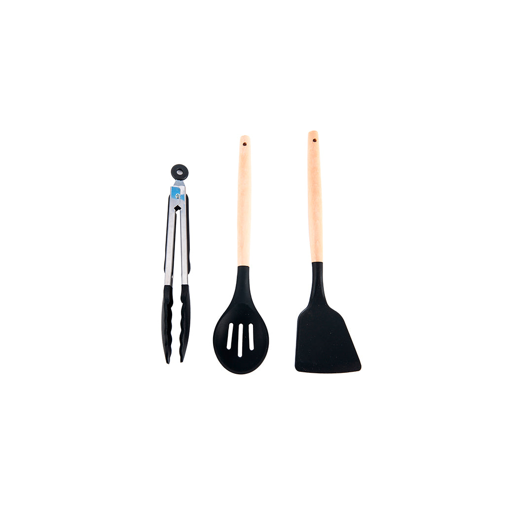 Juego de Ollas y Sartenes Bucatini 19 piezas negro Drija