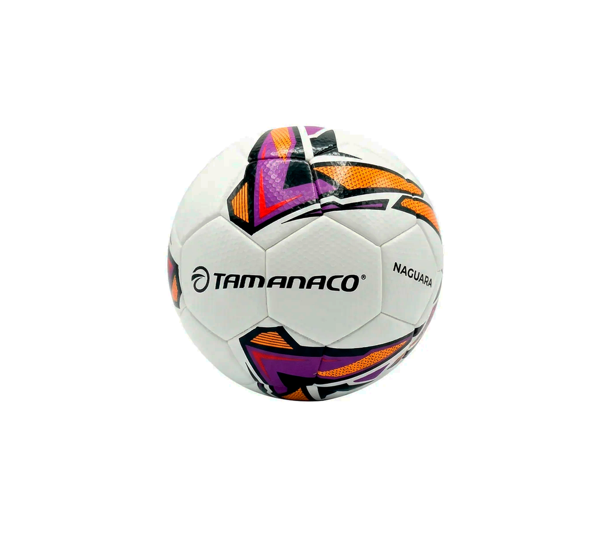 Balon de Futbol Sala Naguara Naranja y Morado Tamanaco