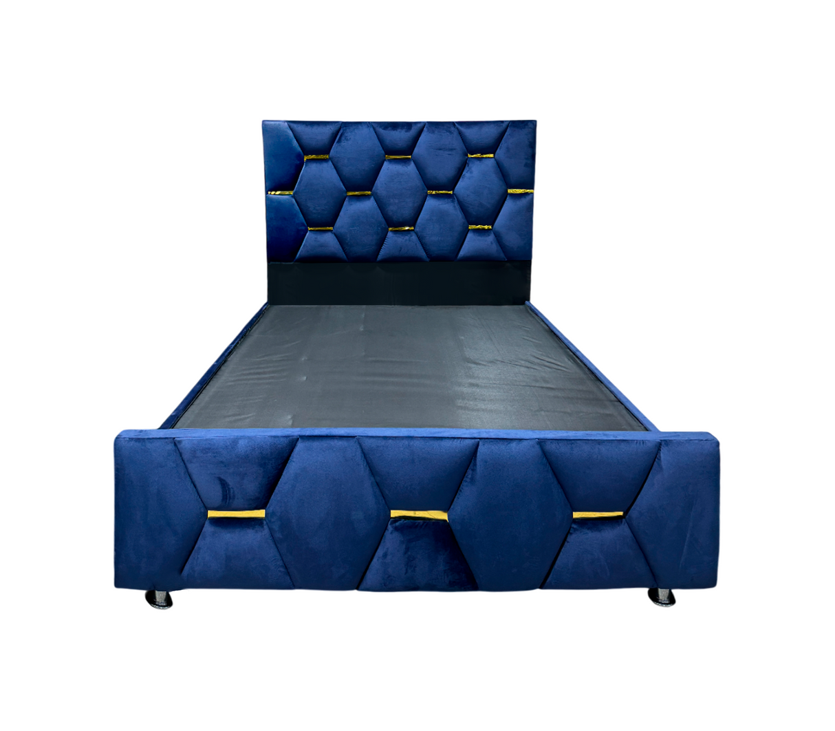 Box Spring Bulgary Diamante Matrimonial C/Copete