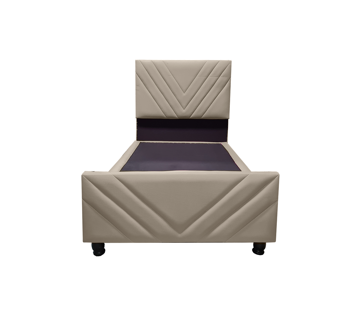 Box Spring V Individual C/Copete Bipiel J.F.D.