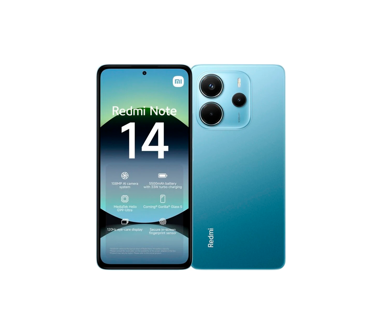 Celular Redmi Note 14 6/128gb azul oceano Xiaomi