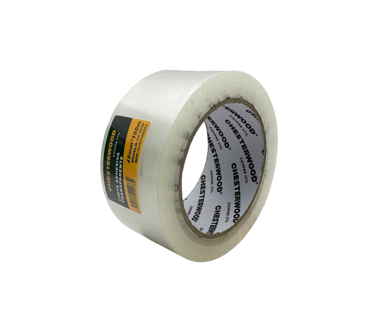 Cinta adhesiva transparente 48mm x 100mm Chesterwood