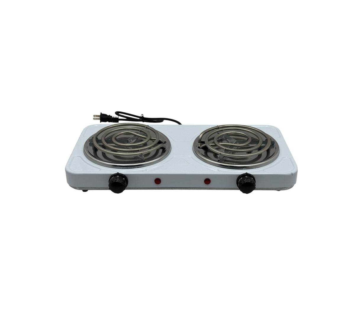 Cocinita eléctrica 2 hornillas 2000W blanco Hot Plate