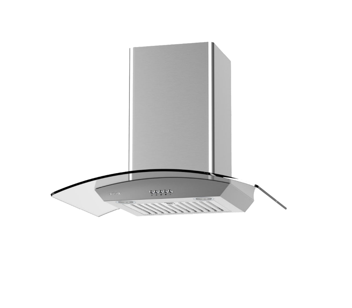 Campana Venti 60cm Acero Vetrux