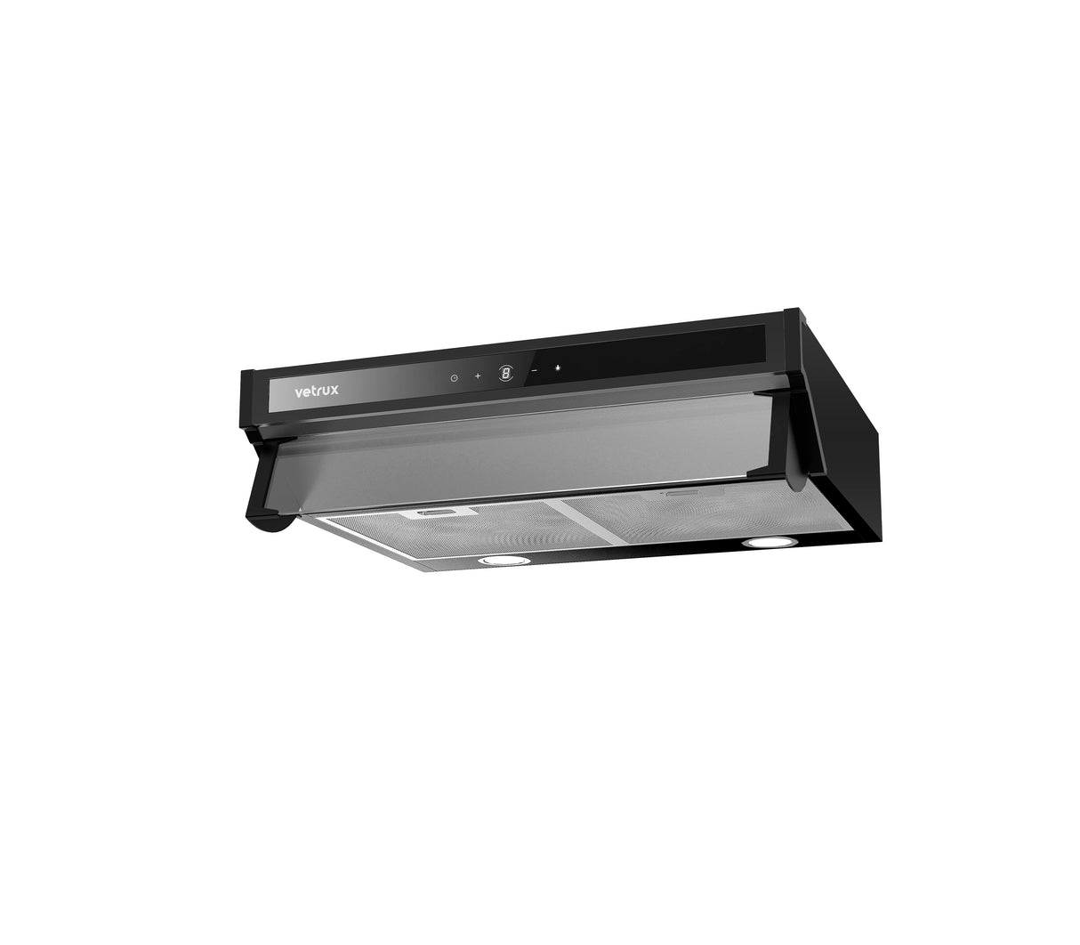 Campana Lite Touch 60cm black Vetrux