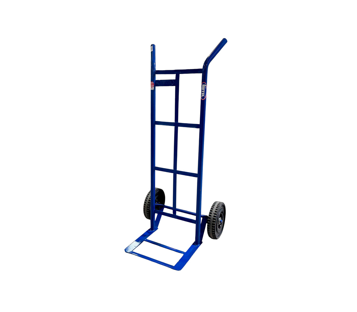 Carrucha tubo 1" clásica maciza 10" azul Rutel