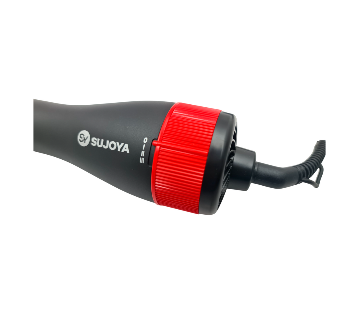 Cepillo secador negro/rojo Sujoya