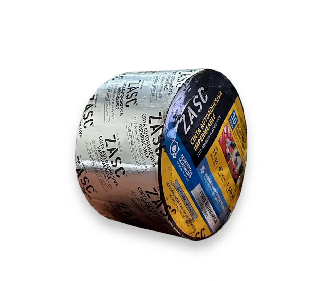 Cinta adhesiva impermeable bituminosa 4x10 1.5mm cod.5-005 Zasc