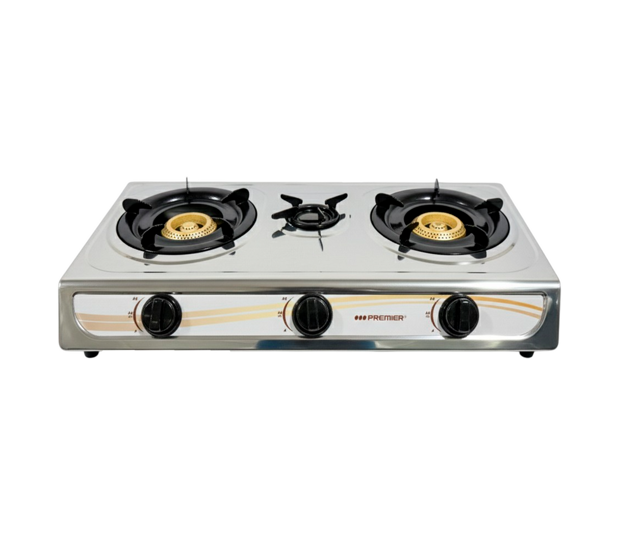 Cocina de mesa a gas 3 hornillas Premier