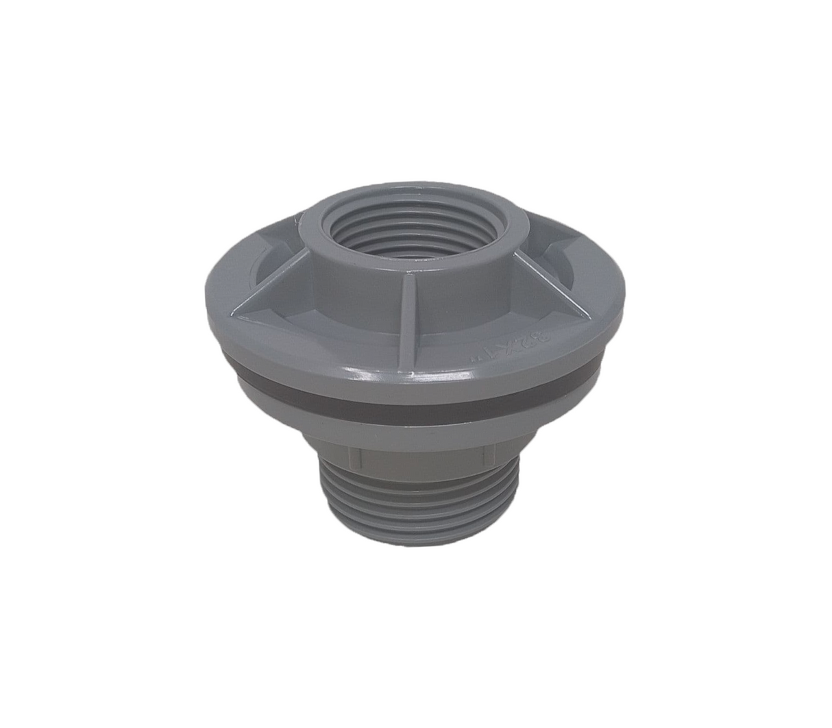 Conector de Agua Pvc Gris Aqua Plus