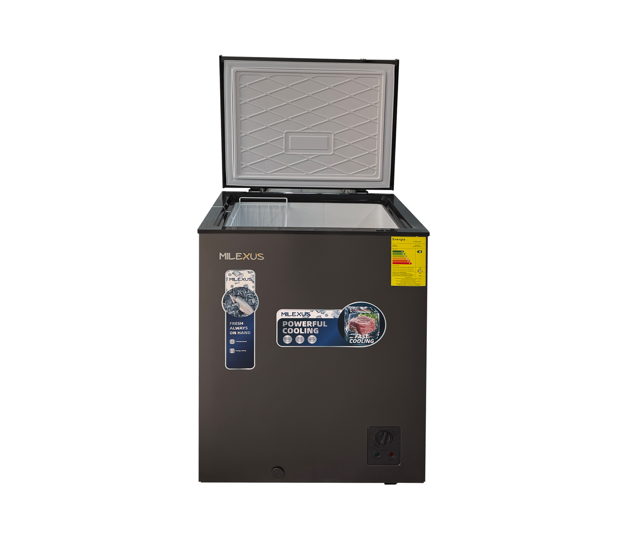 Congelador Horizontal 170Lts Gris Milexus