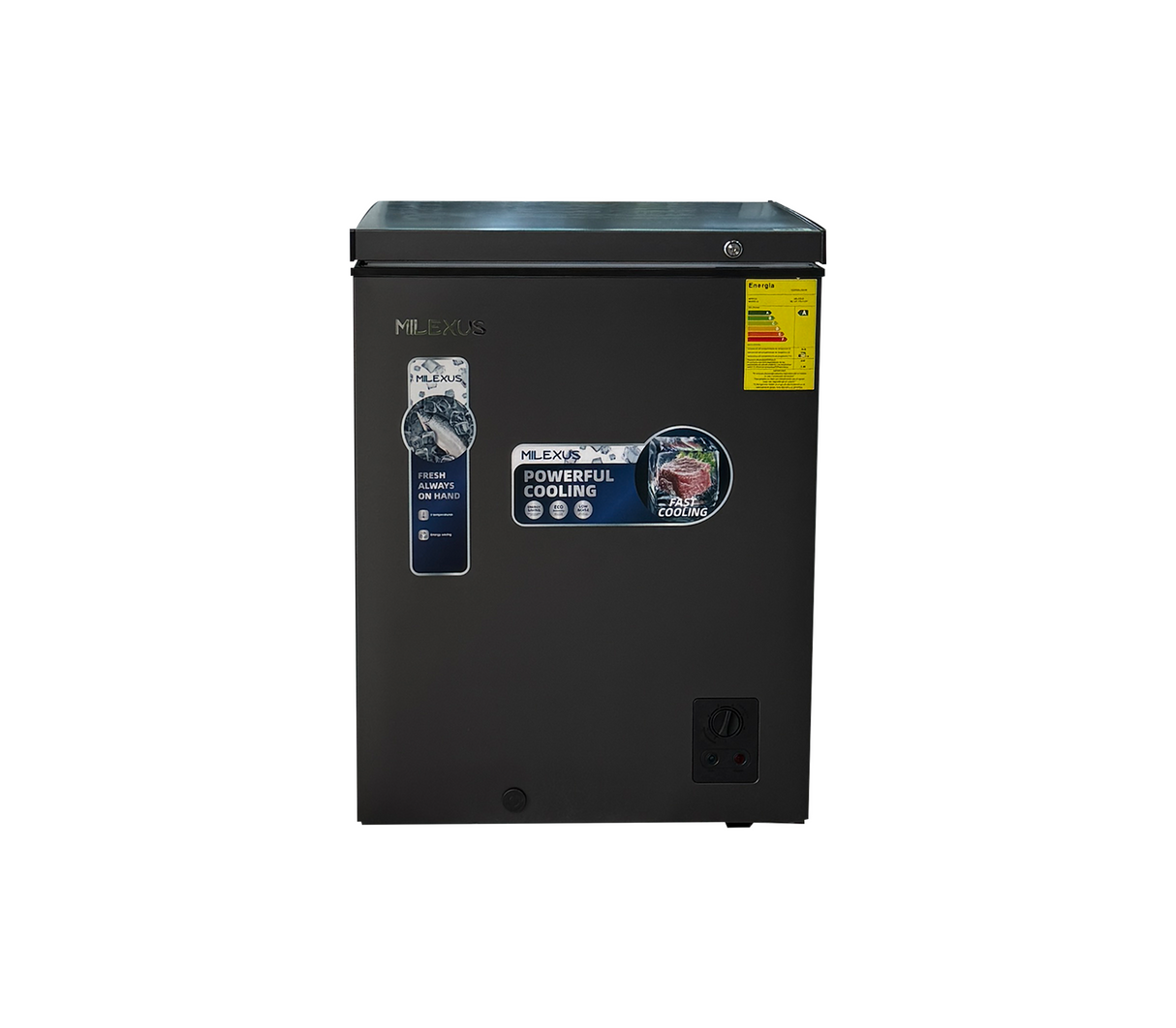 Congelador Horizontal 170Lts Gris Milexus