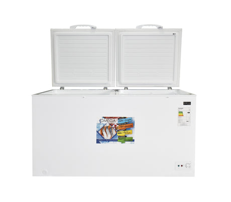 Congelador horizontal dual 508 litros blanco Omega Electronics