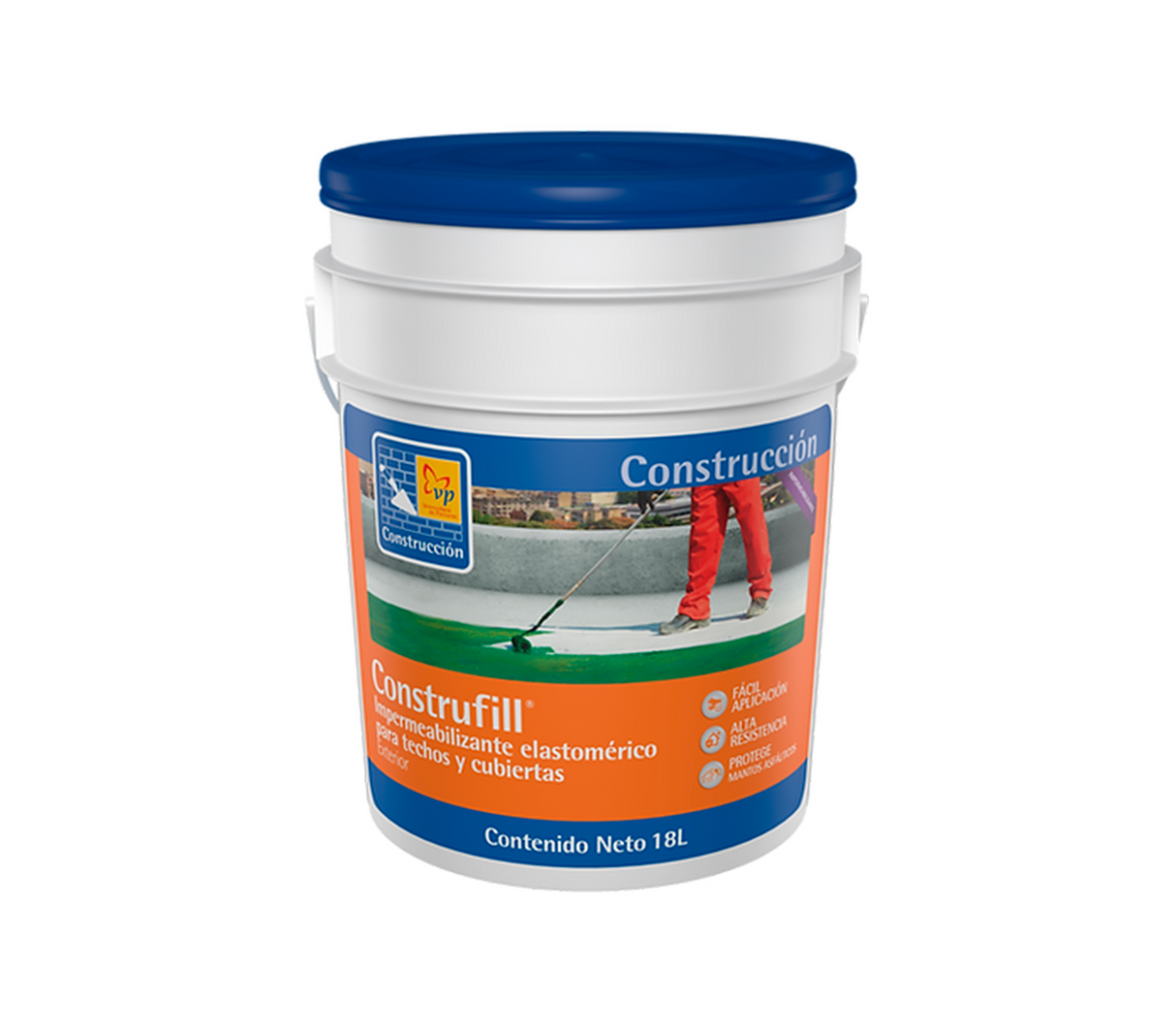Pintura Impermeabilizante Construfill Exterior Vp