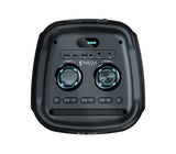 Corneta 8" usb/bluetooth 40w luz mov.infinito Omega Electronics