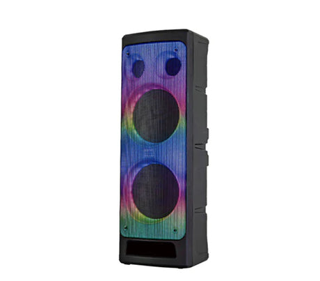 Corneta 8" 84W recargable Bluetooth/USB/FM/LED Karaoke Sankey