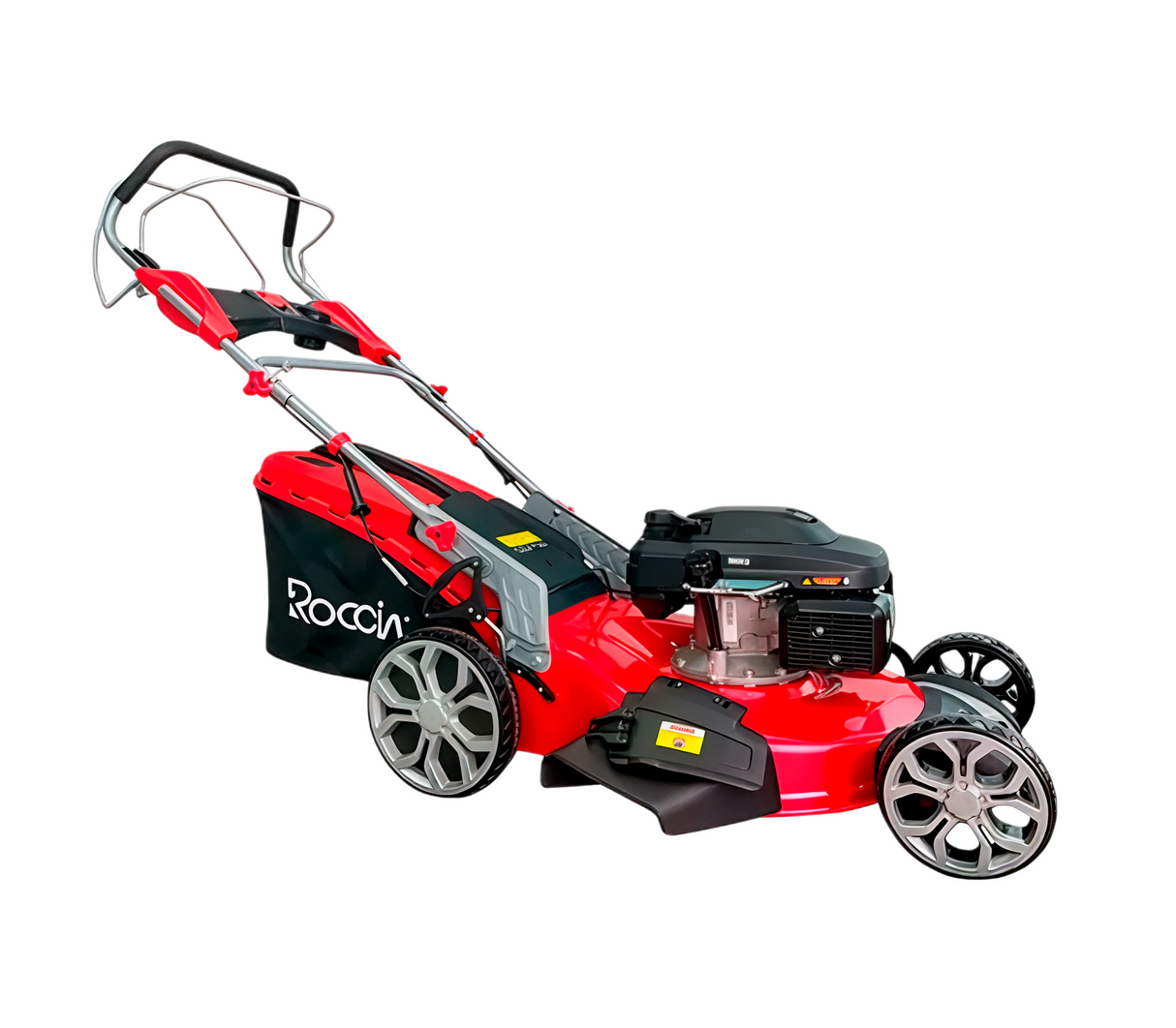 Cortadora de grama 4 ruedas 22" 6.5HP Roccia