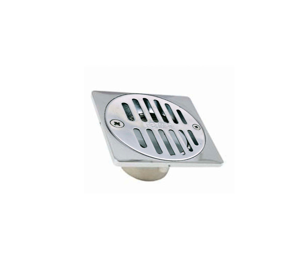 Desagüe de lujo para piso 2" pesado acero inoxidable Fermetal