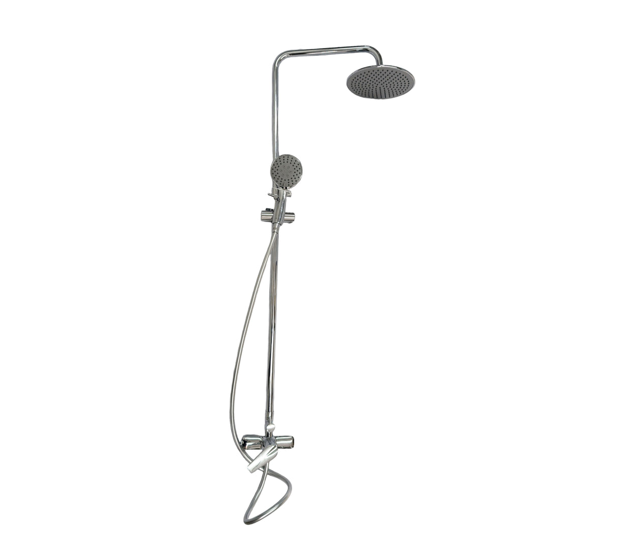 Ducha para baño con ducha teléfono diseño columna cromado Vene Hogar