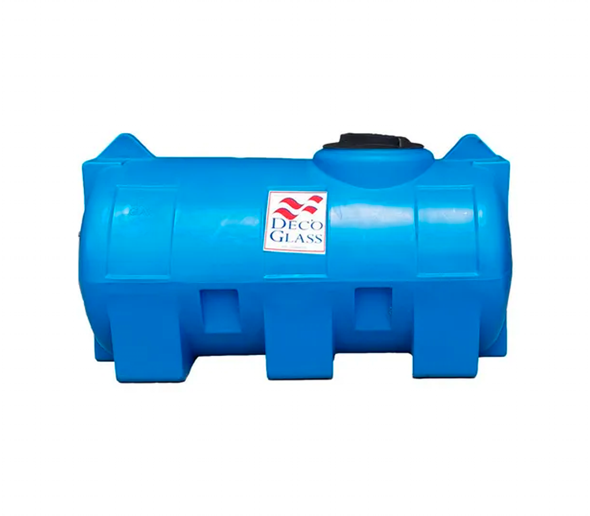 Tanque hztl 500 litros azul Deco Glass