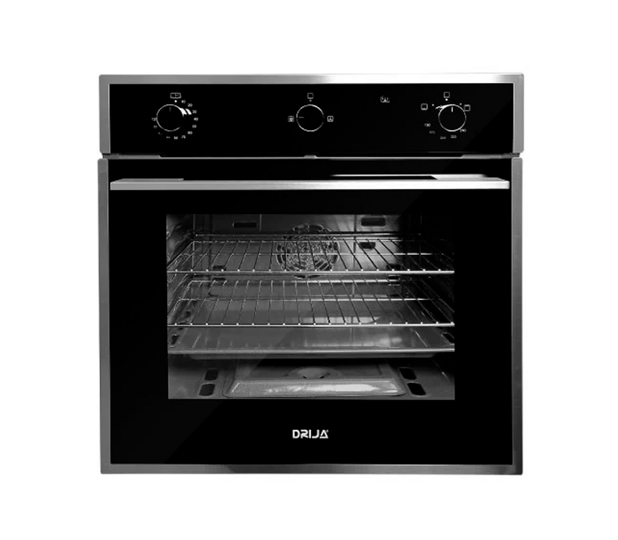 Horno para empotrar a gas 60cm (24") Europa acero Drija