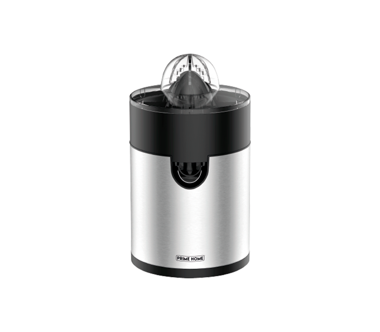 Exprimidor jugo eléctrico 100w acero/negro Prime Home