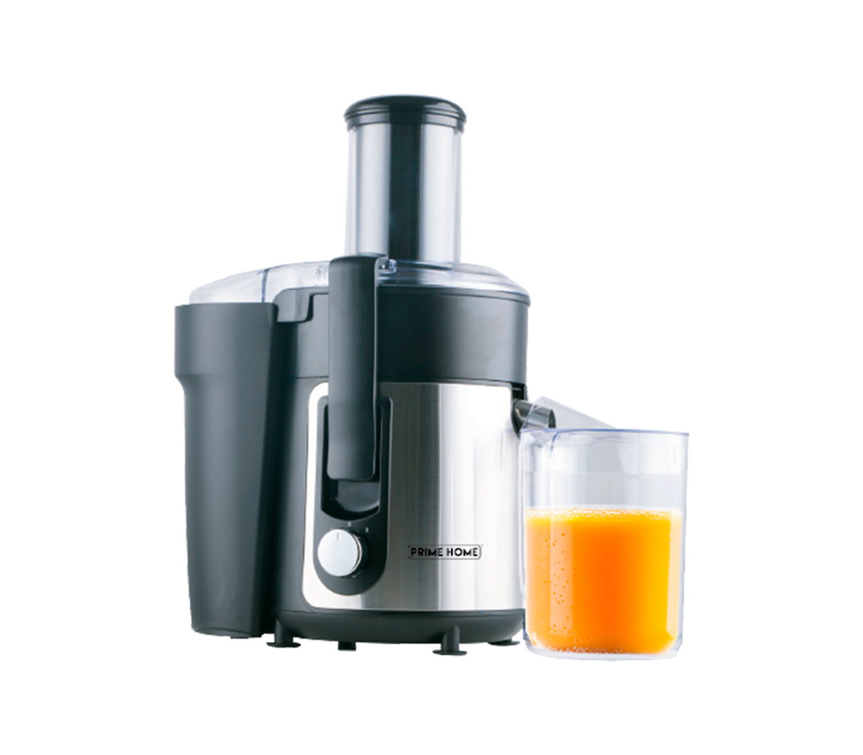Extractor de jugo eléctrico 600w 1lt acero inox Prime Home