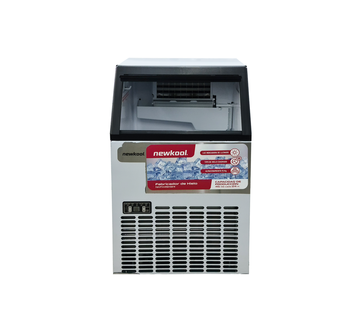 Fabricador de hielo 45kg/Dia Newkool