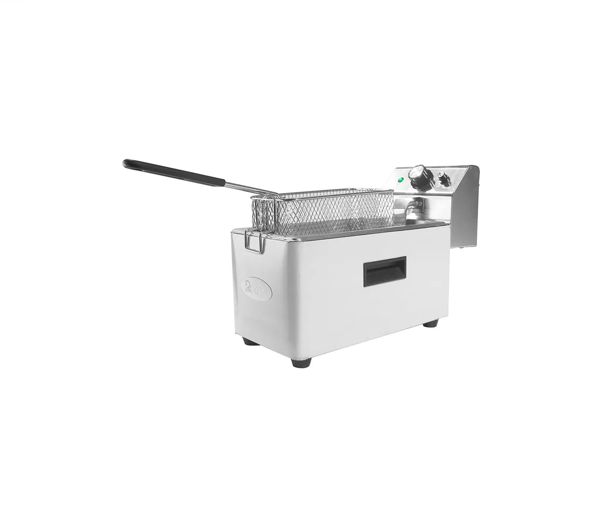 Freidora de aceite eléctrica 6.8lts 2000w 110v Roccia