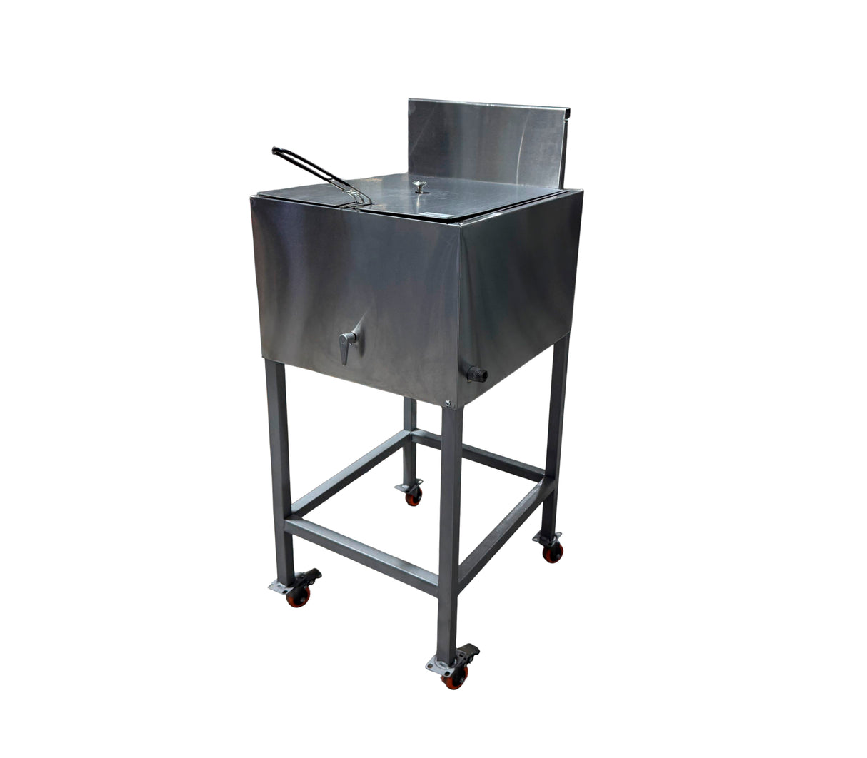 Freidora a gas 13.5L Estructura alta forrada Baldirio