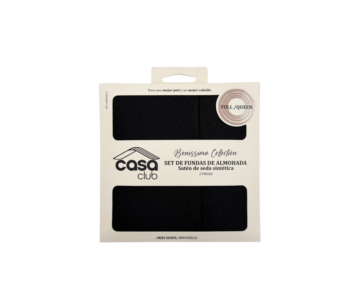 Funda de almohada seda bonissima matrimonial unicolor Casa Club