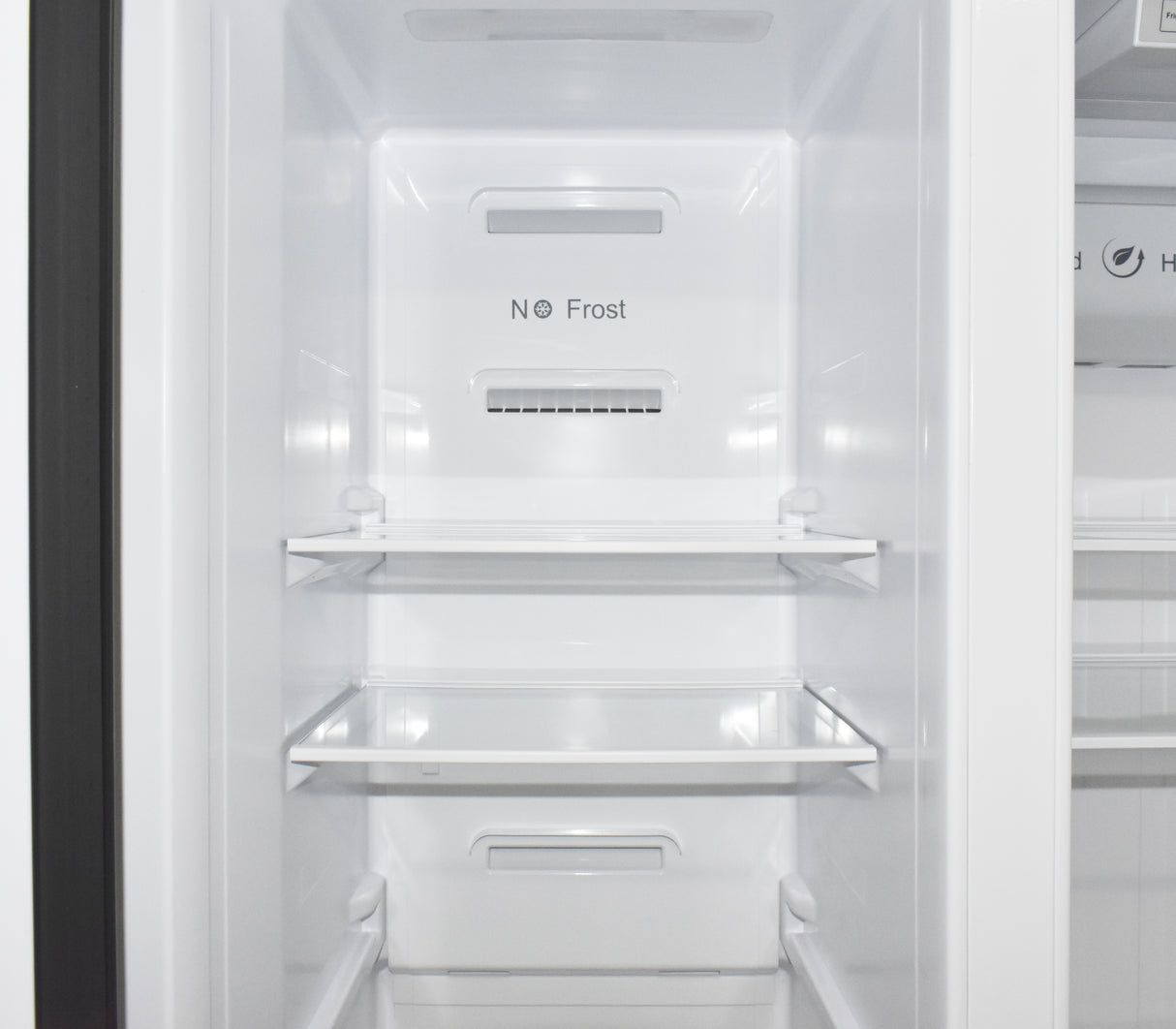 Nevera side by side 450 litros SJ-508SP acero negro Sj Electronics