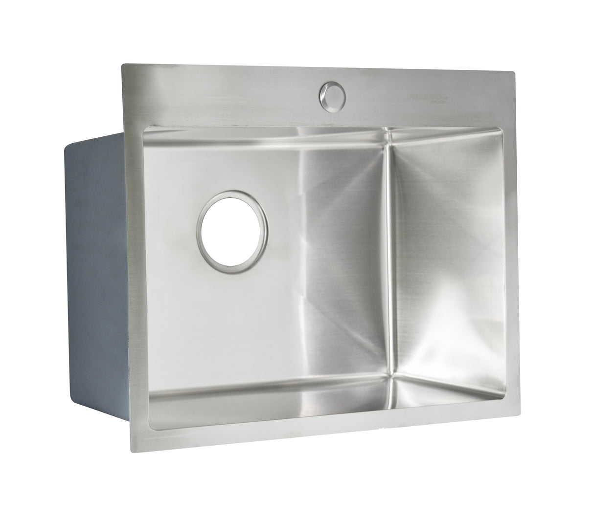 Fregadero b/tope una tina 584x457x254 acero inoxidable Faguax Plus