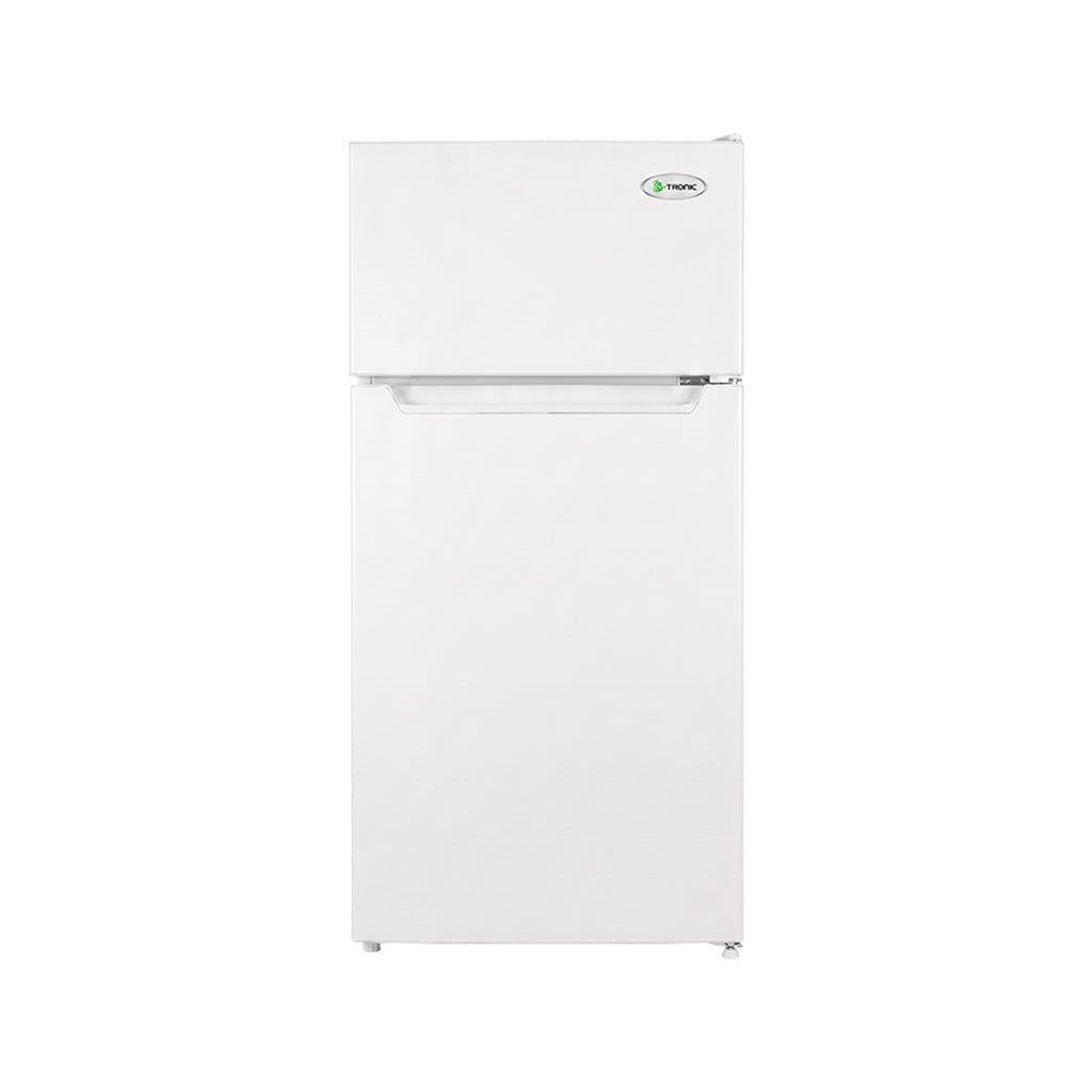 Nevera ejecutiva Top Mount Prestige Duo 4.2 pies con escarcha blanco Gtronic