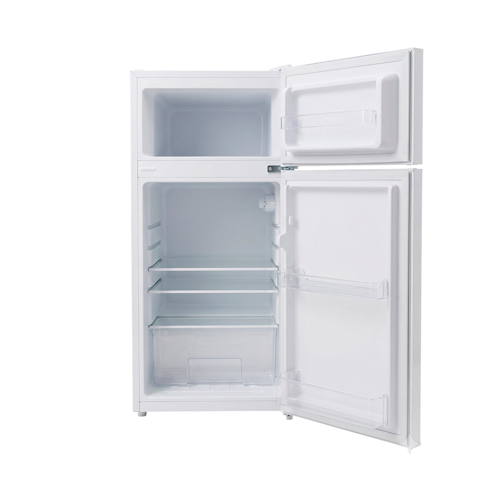 Nevera ejecutiva Top Mount Prestige Duo 4.2 pies con escarcha blanco Gtronic