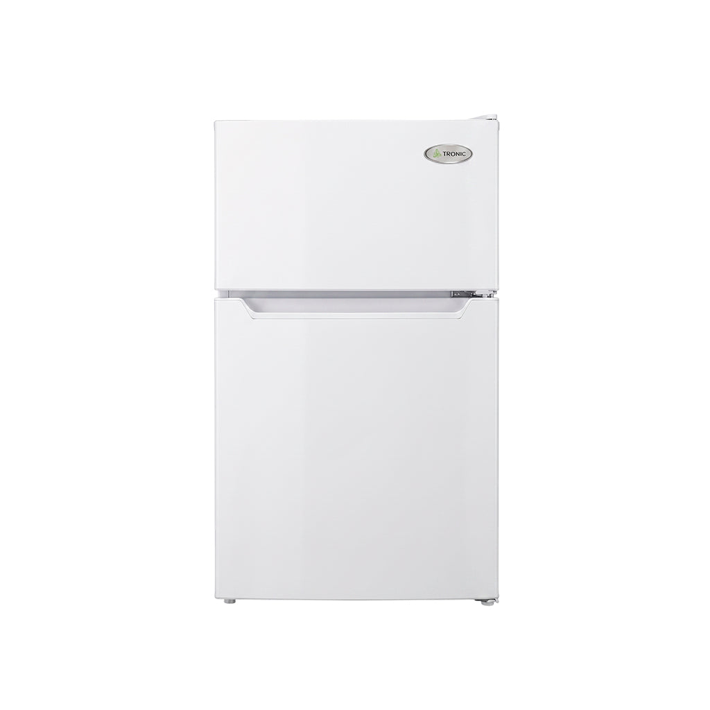 Nevera ejecutiva Top Mount Prestige Duo 3.2 pies con escarcha blanco Gtronic