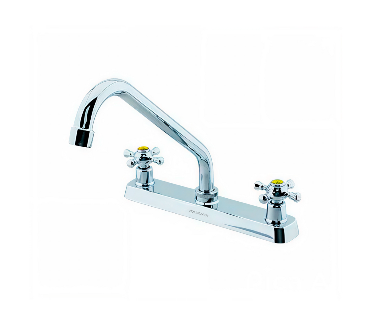 Grifería p/fregadero 8" sidney Faguax