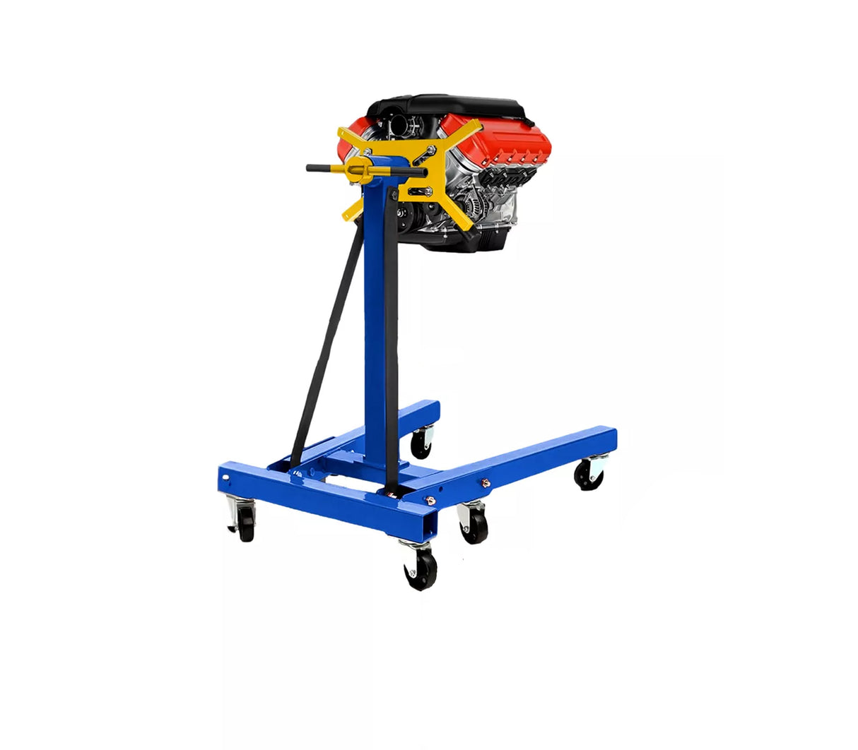 Grúa hidráulica para motor TH62001 azul Roccia