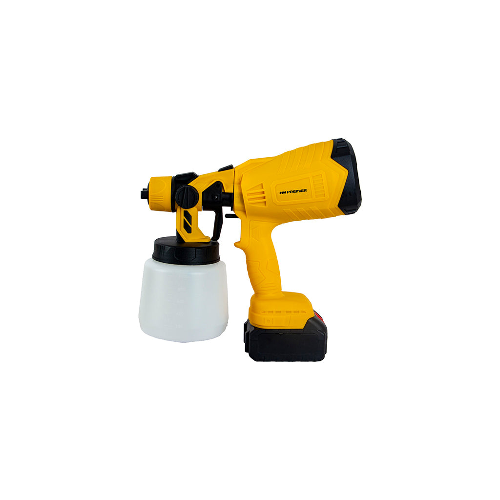 Pulverizador de pintura recargable amarillo Premier