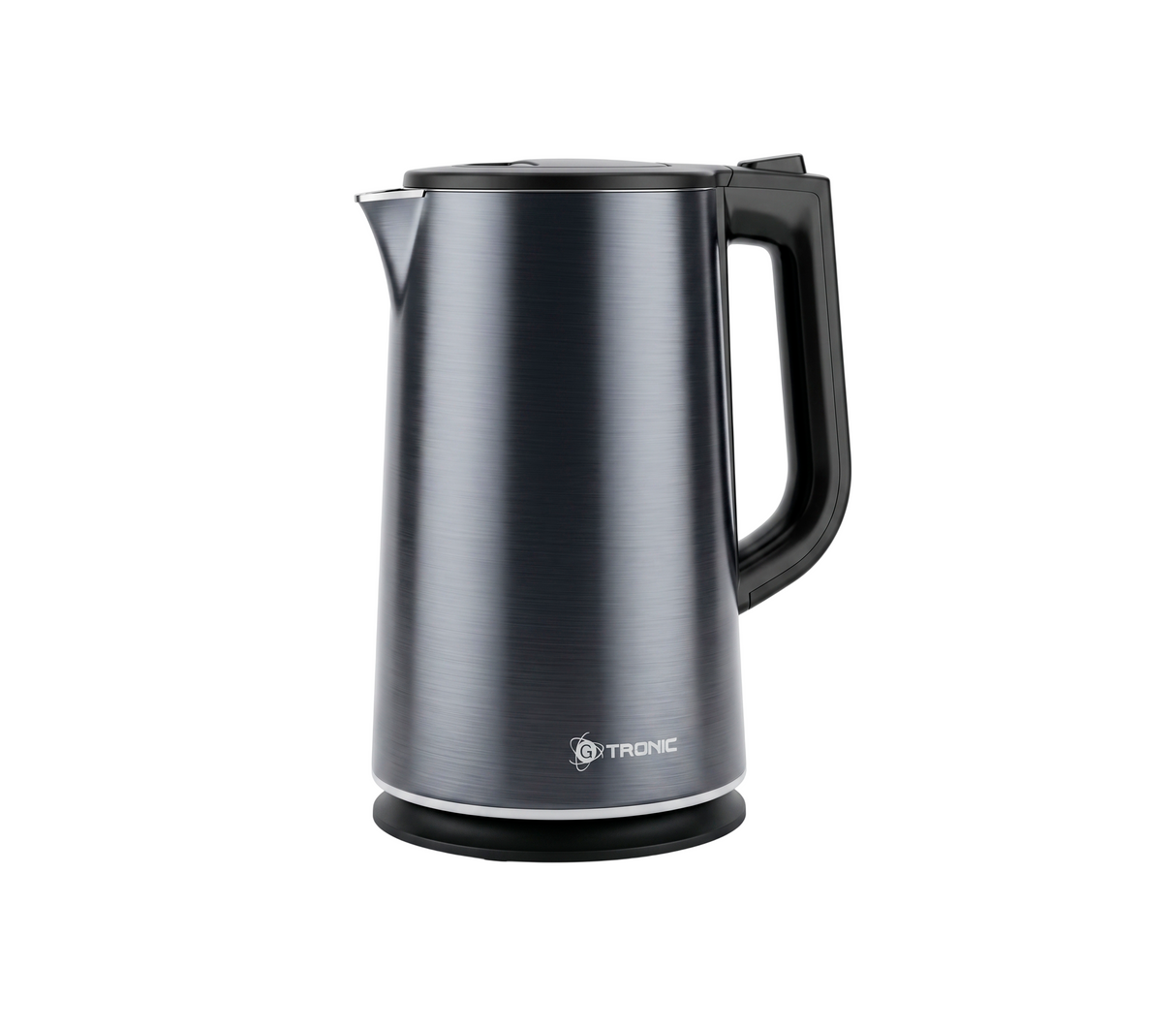 Hervidor eléctrico Termo Shield Pro acero inox 1.7 litros 1200W Negro Gtronic