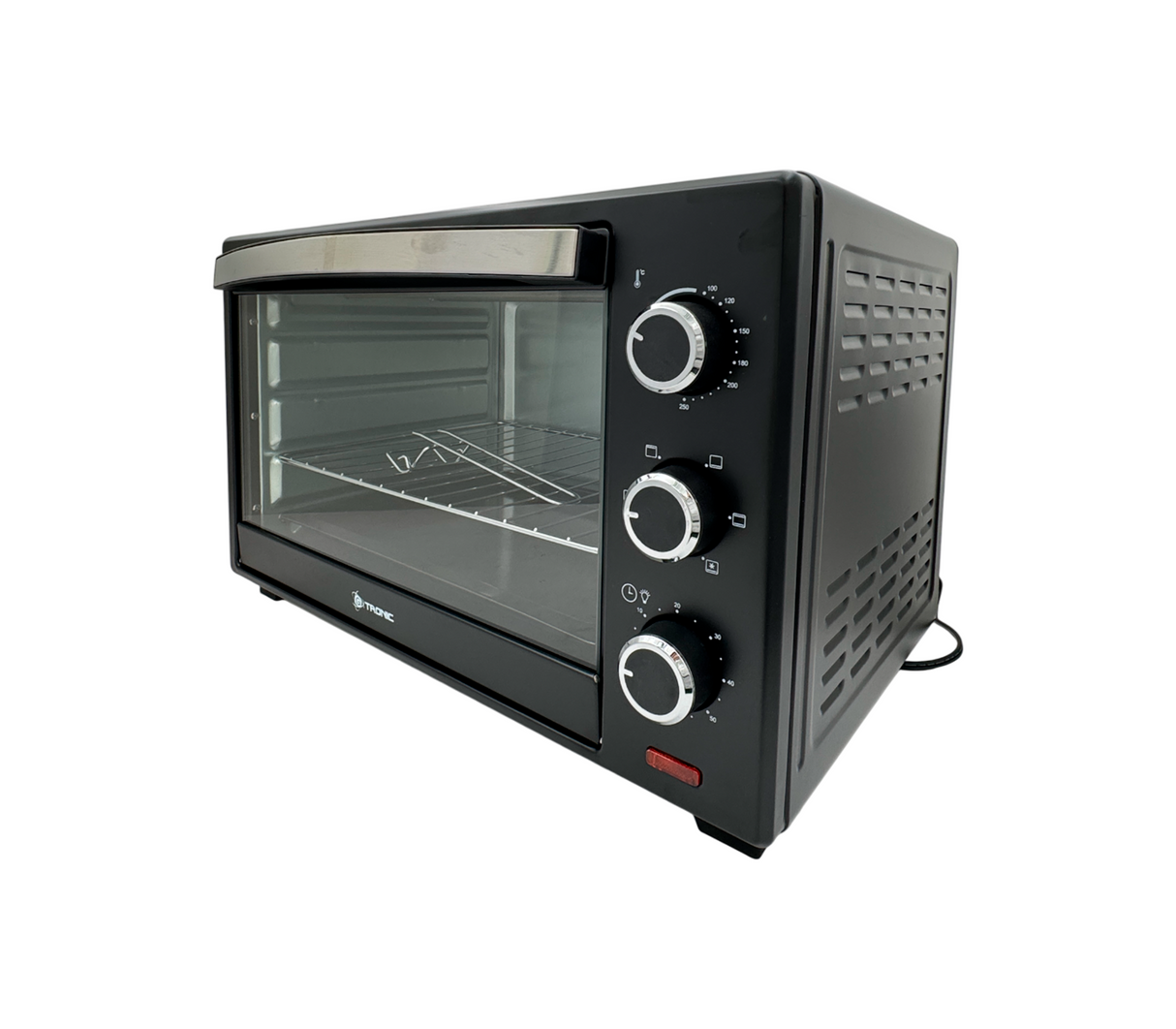 Horno eléctrico 38 litros negro Gtronic