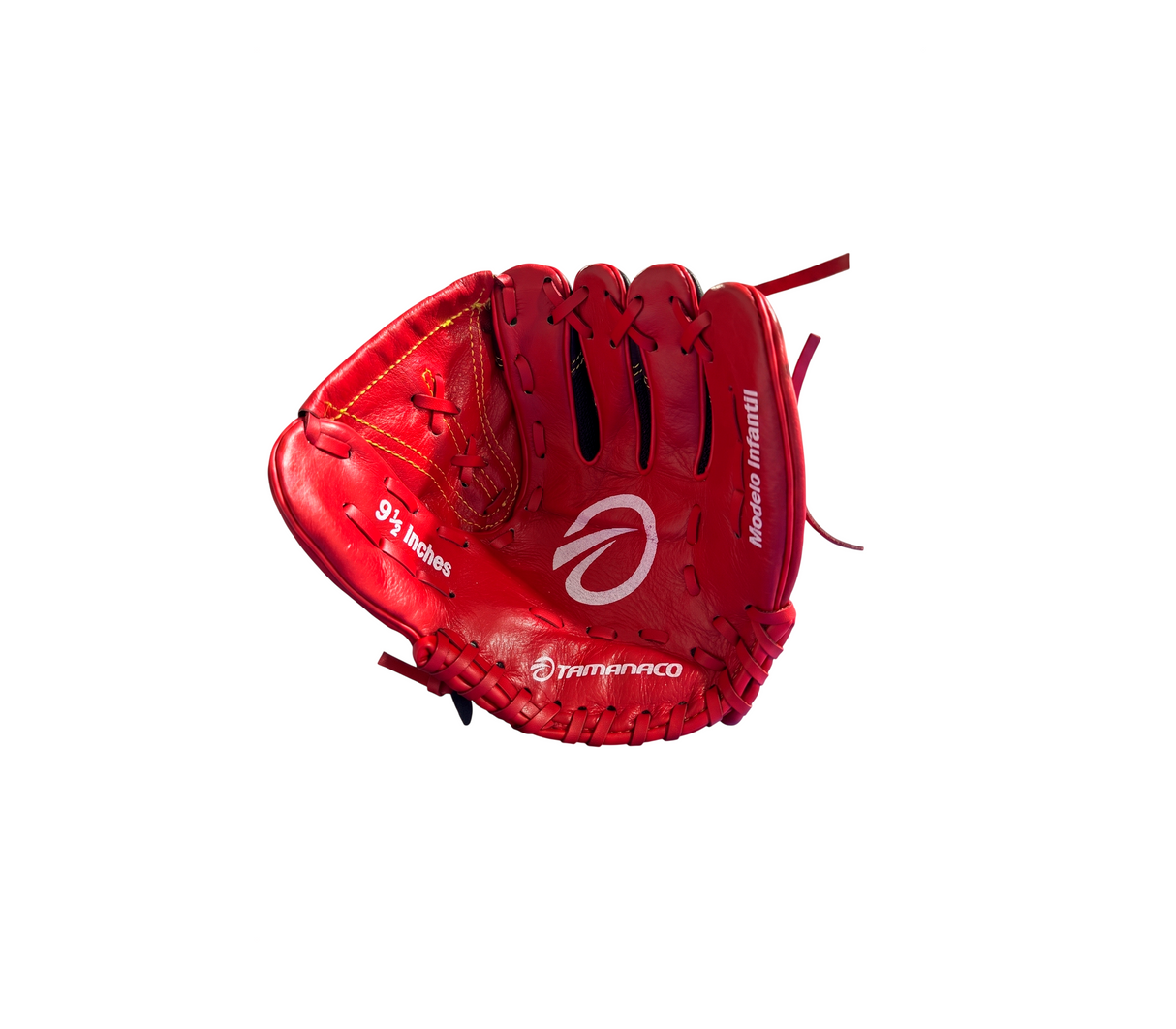 Guante infantil derecho cuero mesh cerrado 9.5" Tamanaco