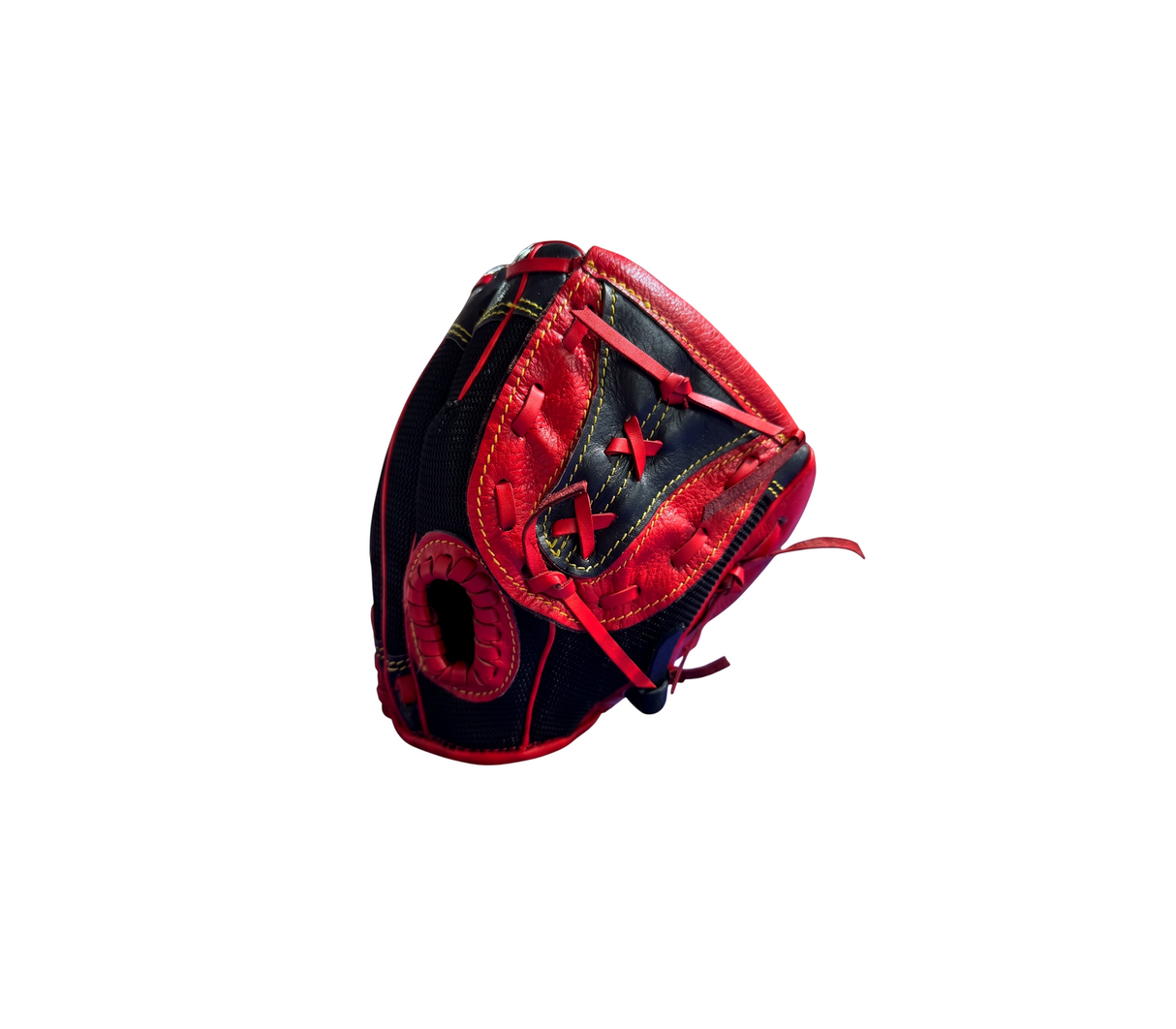 Guante infantil derecho cuero mesh cerrado 9.5" Tamanaco