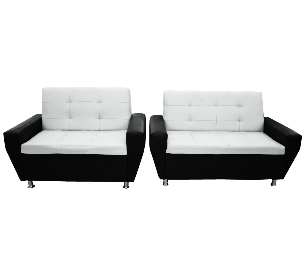 Juego de Recibo Madrid Bipiel/Tela 3 y 2 Puestos Nohemi