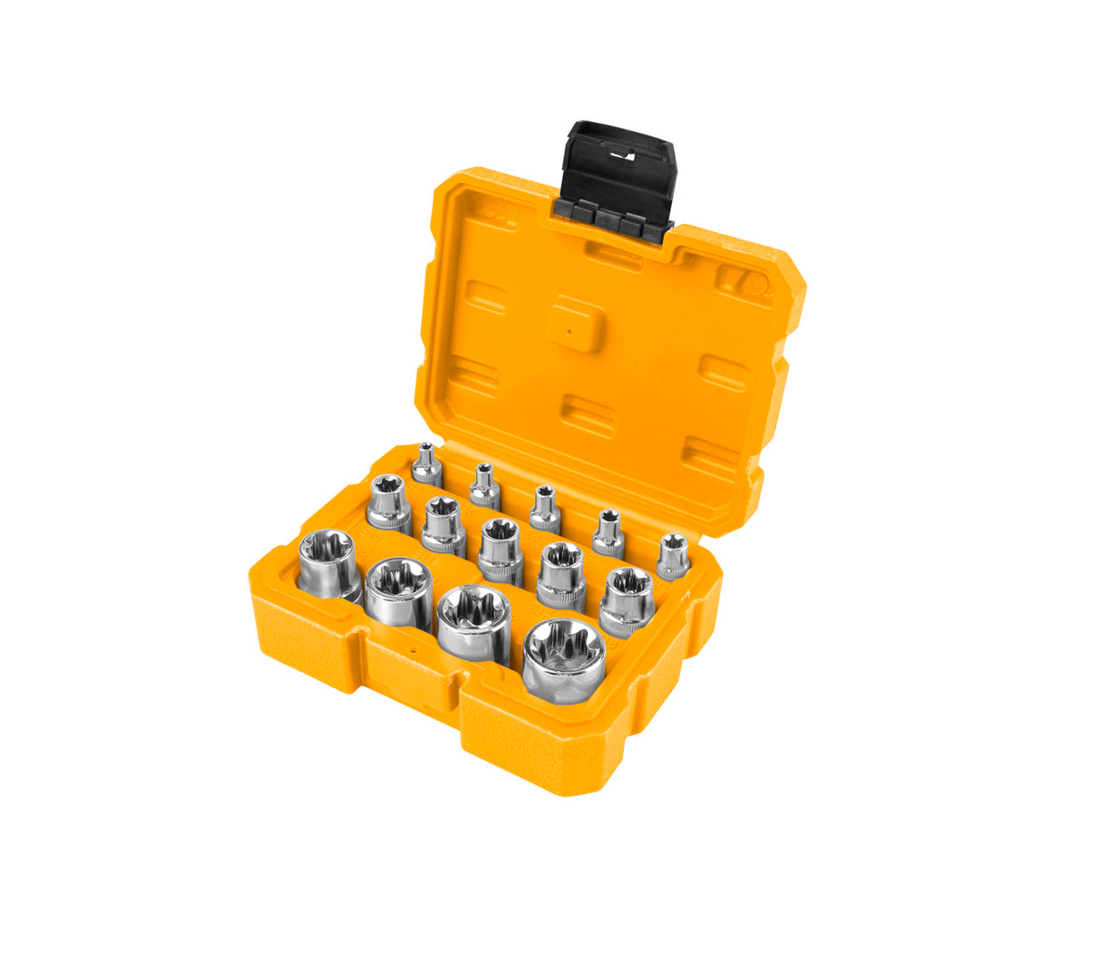 Juego de dados tipo estrella 14 piezas Tolsen