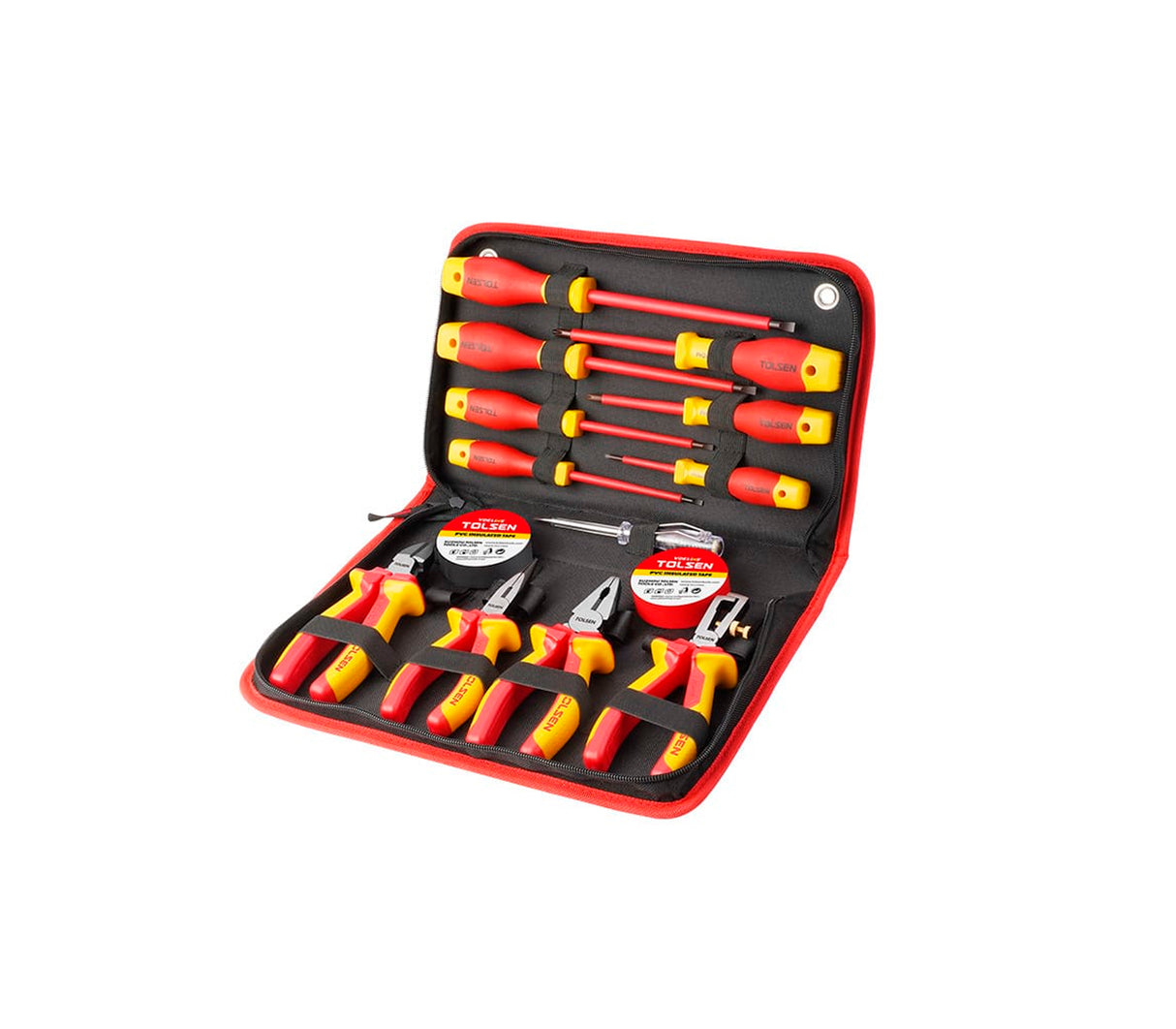 Juego de destornilladores aislados 8 piezas Tolsen