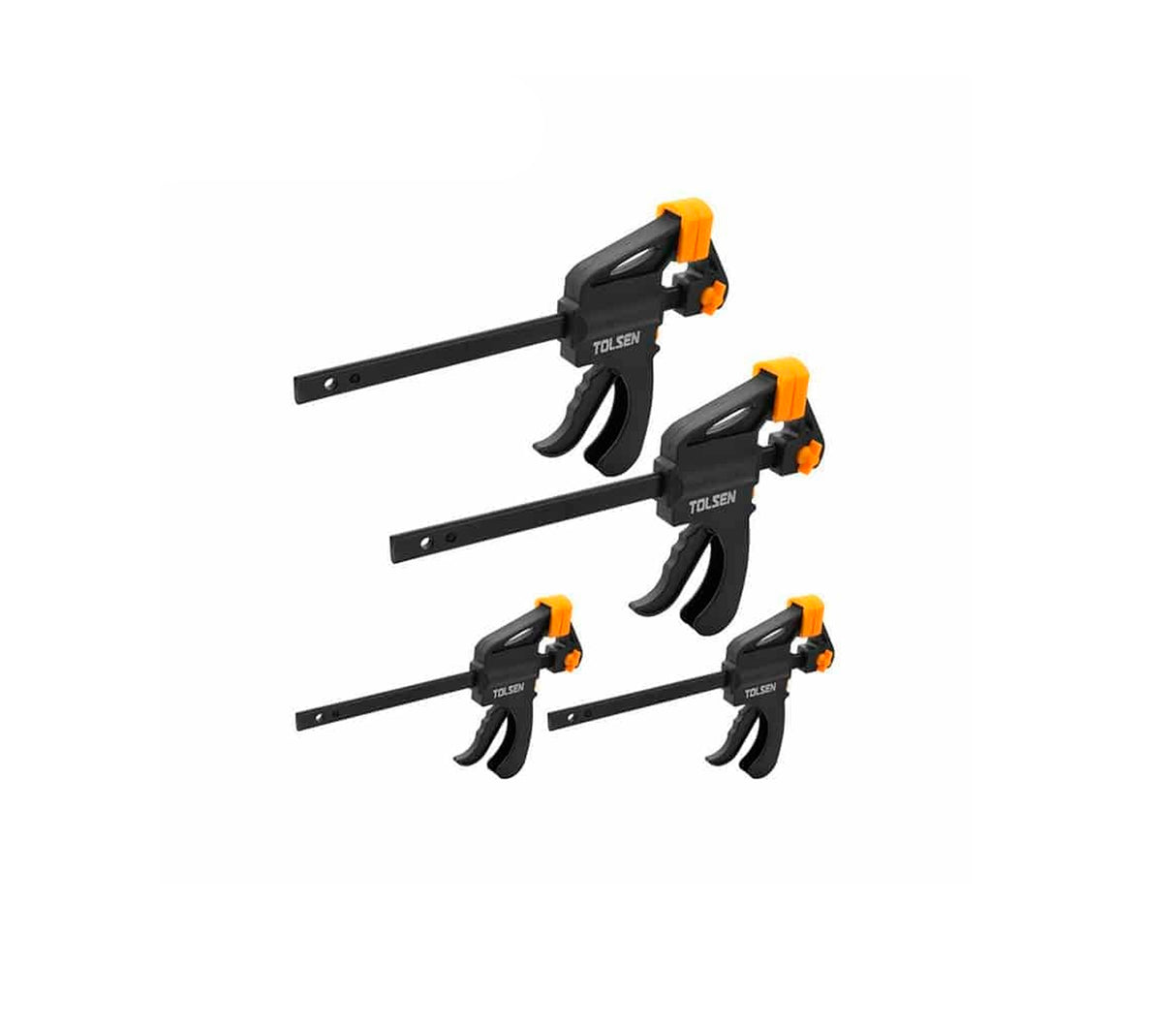 Juego de prensa sargento 4 piezas Tolsen